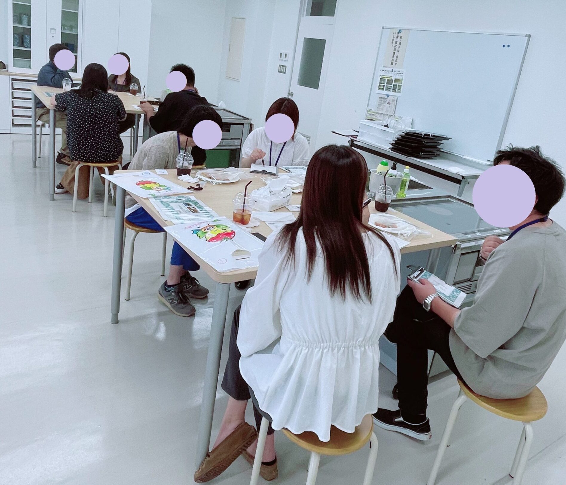 トークタイム中のみなさん